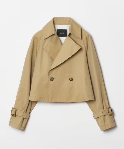 ショートトレンチコート 