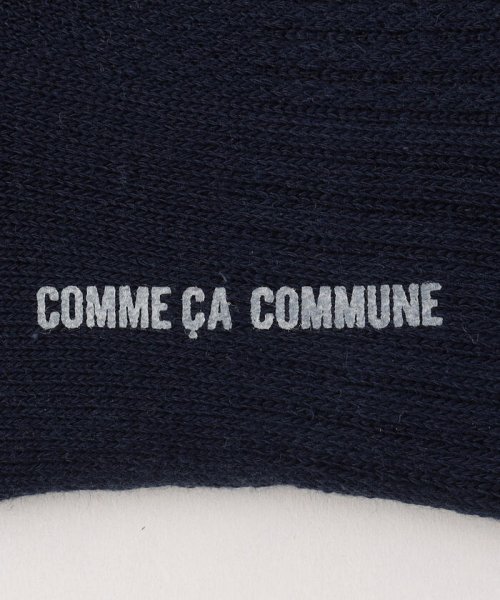  COMME CA COMMUNE(コムサコミューン)/裏パイル ローアンクル ソックス/img05