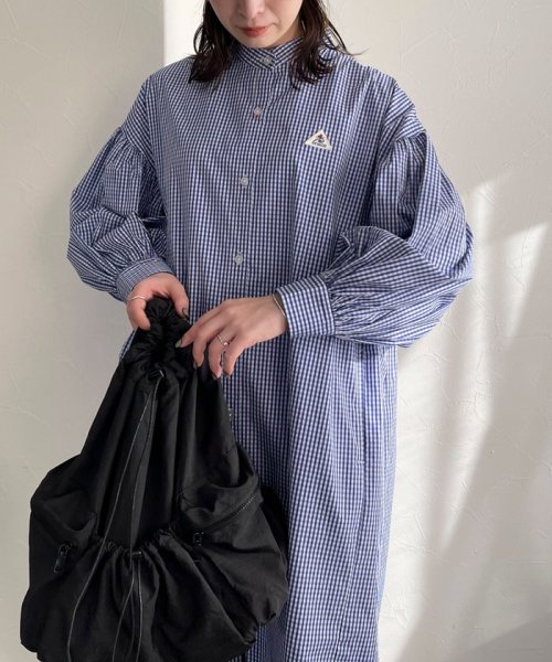 【GEVACO/ゲバコ】タイプライターバンドカラーシャツワンピース 人気・おすすめ｜使いやすい・旅行におすすめ 品質保証 全国発送 正規品・日本国内発送・安心保証付き