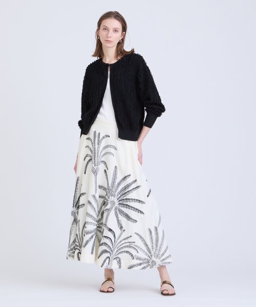 フリンジカーディガン 