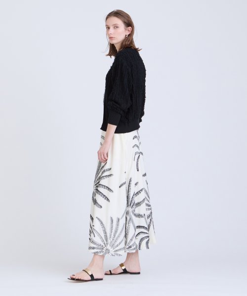 フリンジカーディガン 