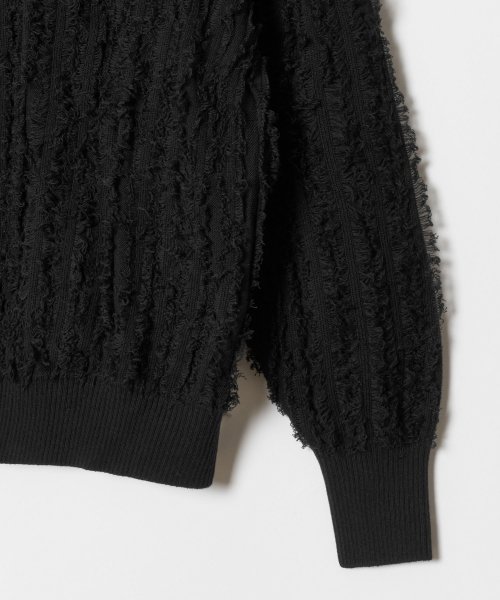 フリンジカーディガン 