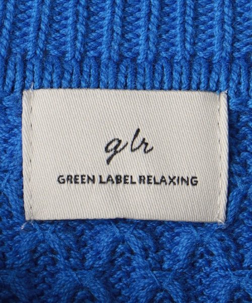 green label relaxing(グリーンレーベルリラクシング)/クロップド ニット プルオーバー －ウォッシャブル－/img34
