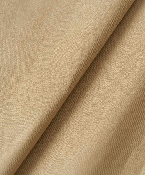 オーバーラップスタンドコート 