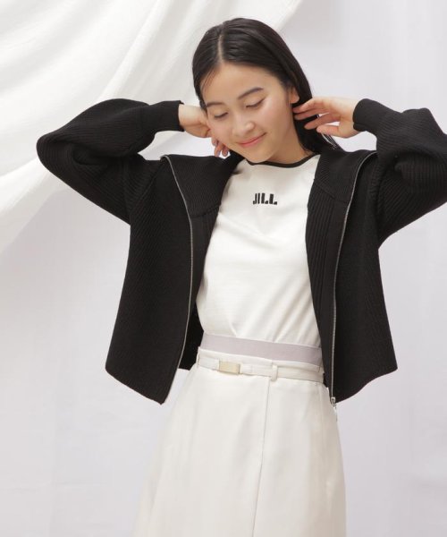 JILL by JILL STUART(ジル バイ ジル スチュアート)/◇ビックカラージップニットトップス/img06