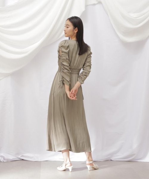 JILL by JILL STUART(ジル バイ ジル スチュアート)/◇ビッグフラワーシャーリングワンピース　WEB限定カラー：レッド/img25