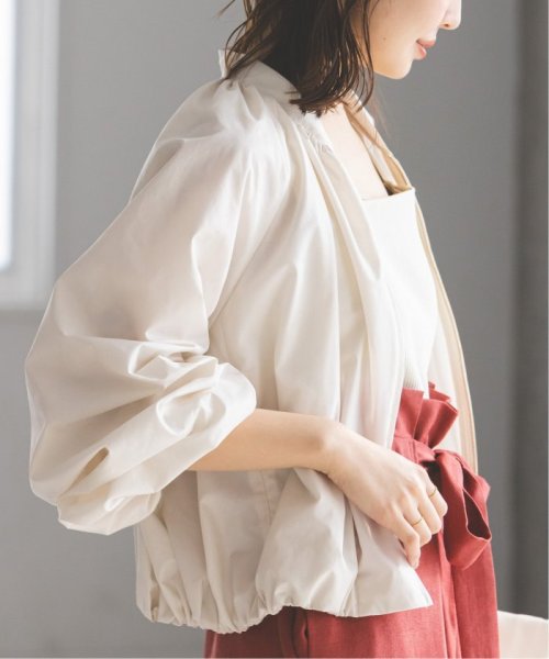 メタルタイプライターパフブルゾン 