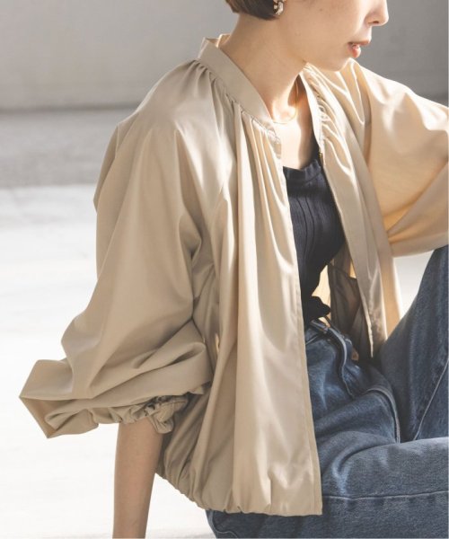 メタルタイプライターパフブルゾン 