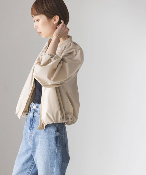 メタルタイプライターパフブルゾン 