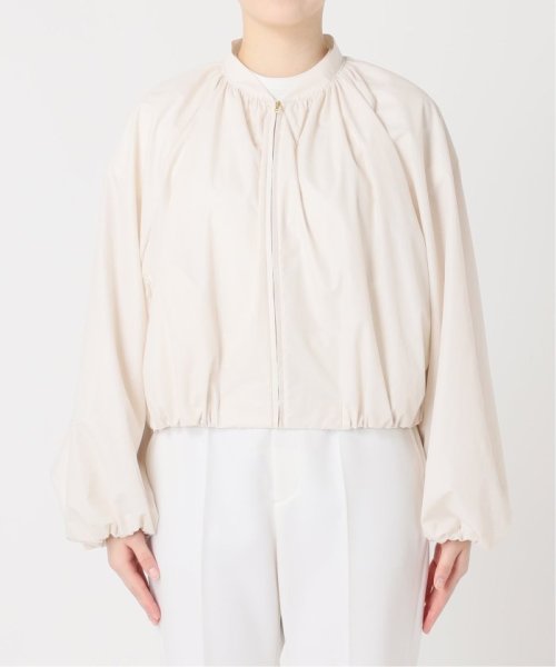 メタルタイプライターパフブルゾン 