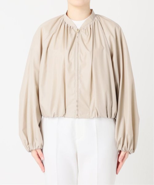 メタルタイプライターパフブルゾン 