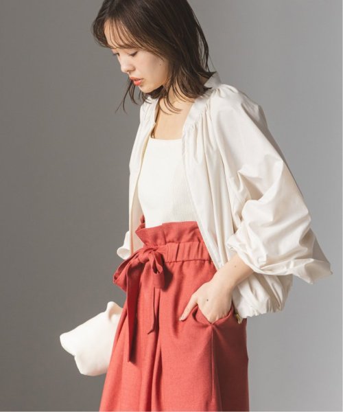 メタルタイプライターパフブルゾン 