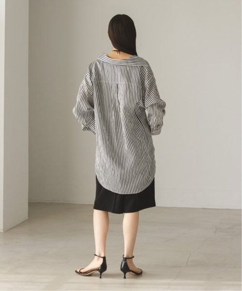 ドレープサテンダブルベルトハーフパンツ 