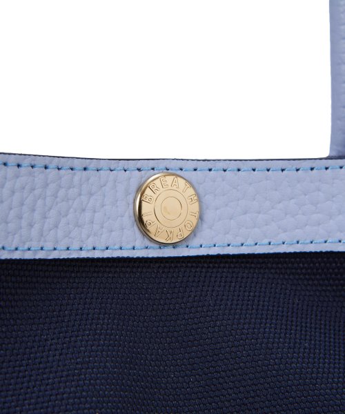 【Breath TOPKAPI】NORM ノーム リサイクル ポリエステル シュリンクレザー コンビ B5 トート バッグ NORM ノーム
