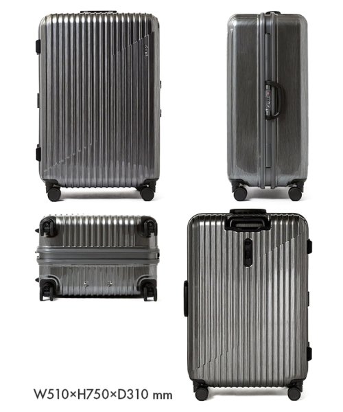 ACE(エース)/エース スーツケース Lサイズ 83L 受託無料 158cm以内 大型 大容量 ストッパー フレーム ACE 05108 キャリーケース キャリーバッグ/img03