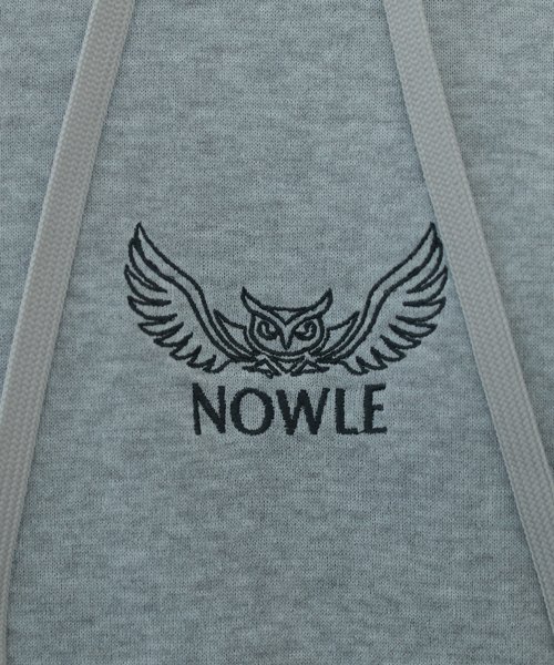 NOWLE(ノウル)/【NOWLE】ビッグシルエット ブランドロゴ 刺繍 パーカー/img15