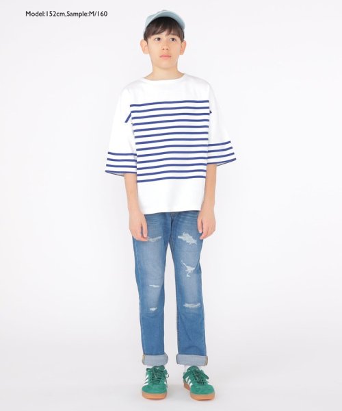 SHIPS KIDS(シップスキッズ)/【SHIPS KIDS別注】Lee:100～160cm / クラッシュ デニム/img07