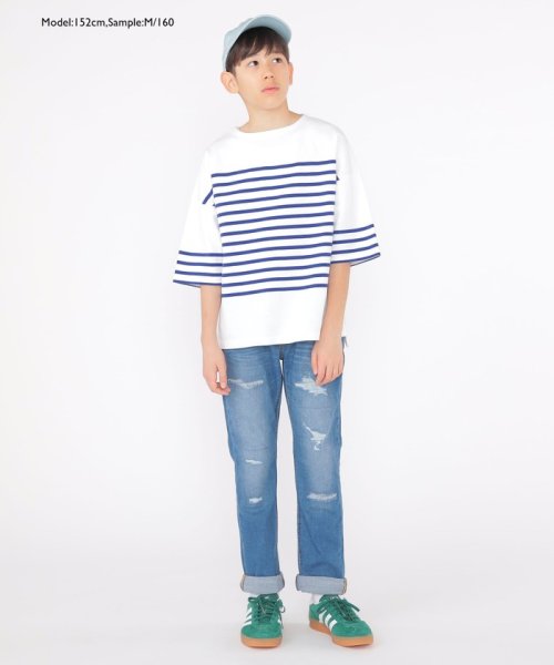 SHIPS KIDS(シップスキッズ)/【SHIPS KIDS別注】Lee:100～160cm / クラッシュ デニム/img08