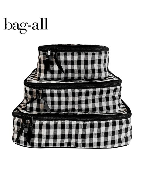 Bag-all(バッグオール)/ バッグオール Bag－all トラベルポーチ 圧縮バッグ 収納 3点セット ケース バッグインバッグ 衣類収納 レディース COTTON PACKING CU/img08