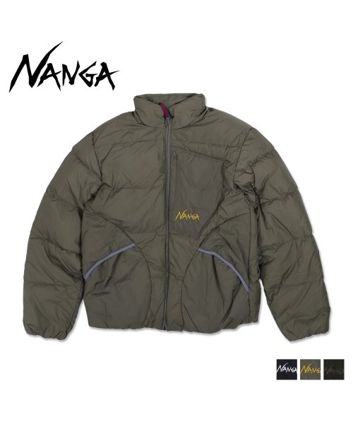 NANGA ナンガ ダウンジャケット アウター マゼノリッジ メンズ 防寒 MAZENO RIDGE JACKET ブラック ベージュ カーキ 黒 フィス/ヒートウォーム シープボア リバーシブルコート G2529342415(19305円)
