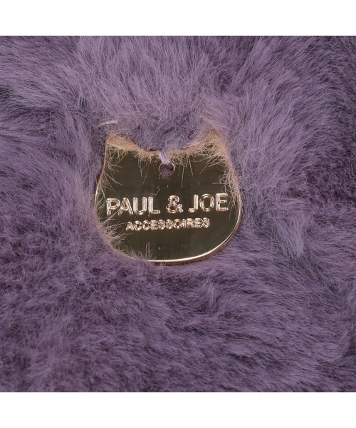 PAUL & JOE(ポールアンドジョー)/ポールアンドジョー PAUL & JOE バケットハット 帽子 レディース 猫 フェイクファー BUCKET HAT ブラック オフ ホワイト グレー パープル/img08