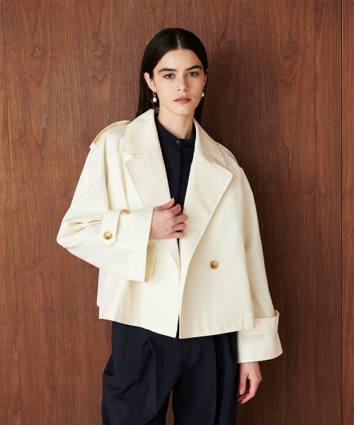 ショートトレンチコート 