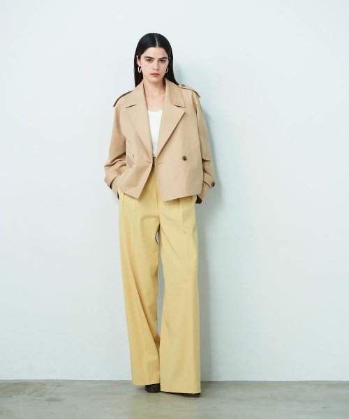 ショートトレンチコート 