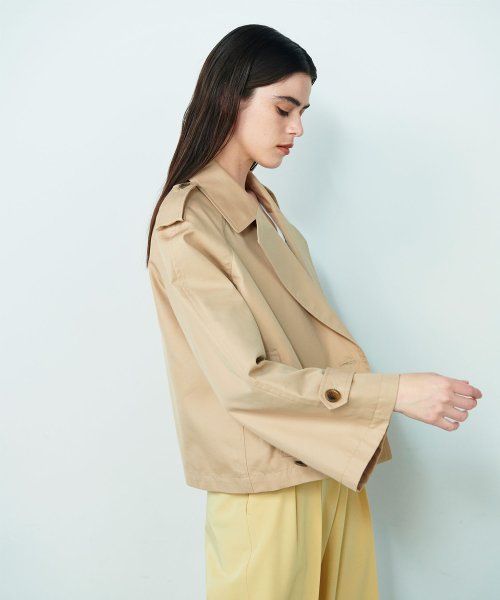 ショートトレンチコート 