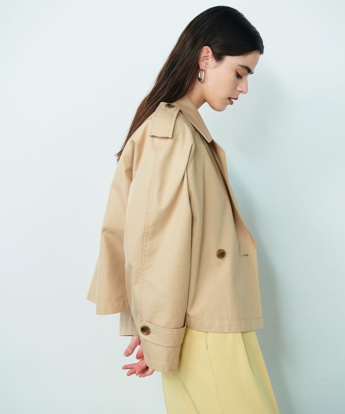 ショートトレンチコート 
