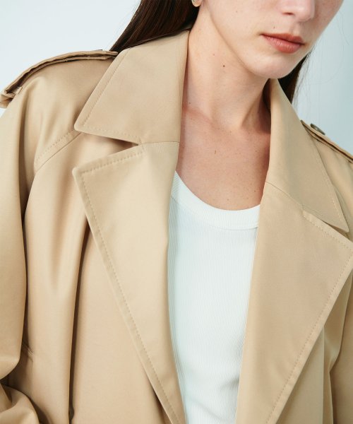 ショートトレンチコート 