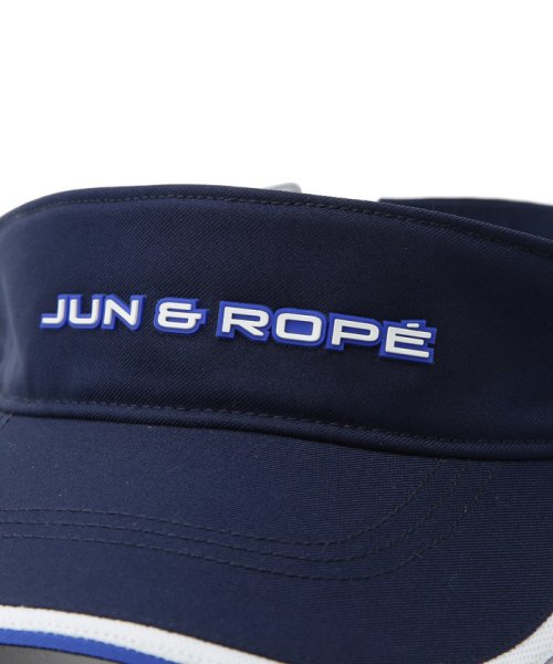 JUN and ROPE(ジュン＆ロペ)/アーガイルカラー立体ロゴバイザー/img04