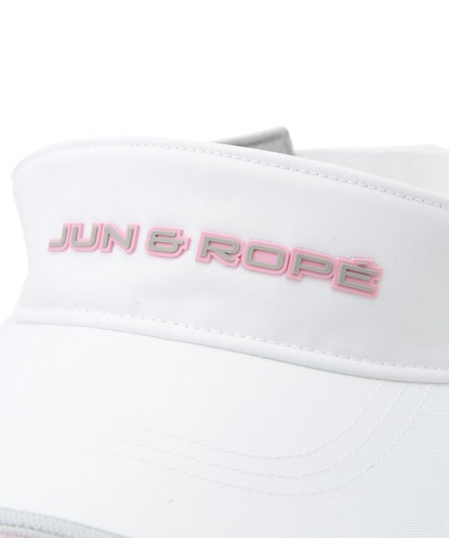 JUN and ROPE(ジュン＆ロペ)/アーガイルカラー立体ロゴバイザー/img05