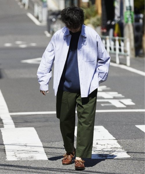 JOURNAL STANDARD relume Men's(ジャーナルスタンダード　レリューム　メンズ)/JAMES FABRIC コットンリネンオープンカラーシャツ/img07