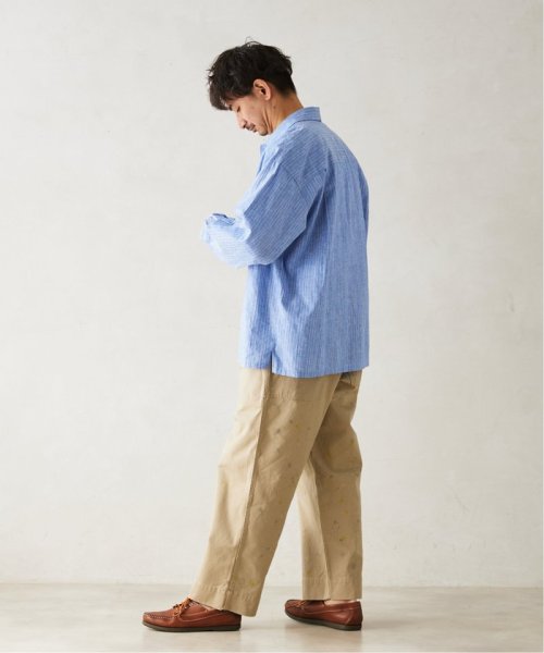 JOURNAL STANDARD relume Men's(ジャーナルスタンダード　レリューム　メンズ)/JAMES FABRIC コットンリネンオープンカラーシャツ/img36