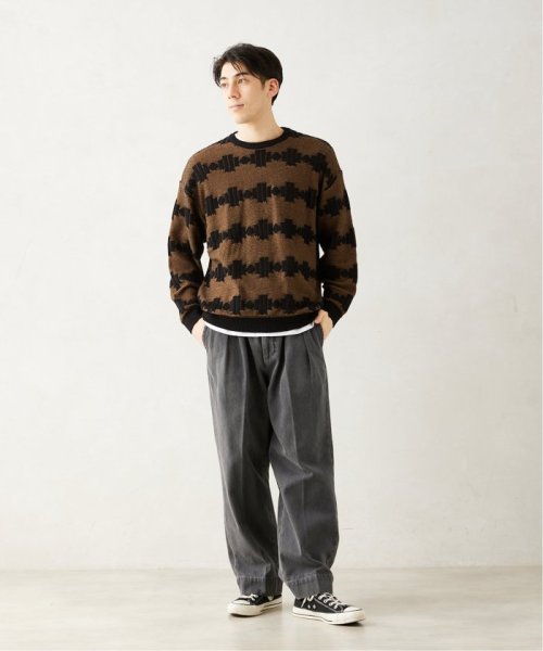 JOURNAL STANDARD relume Men's(ジャーナルスタンダード　レリューム　メンズ)/CALIFORNIA アモルファス ジャガードクルーネックニット/img01