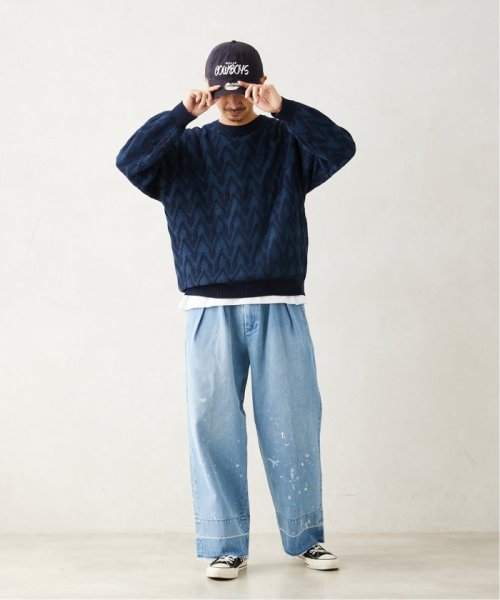 JOURNAL STANDARD relume Men's(ジャーナルスタンダード　レリューム　メンズ)/CALIFORNIA アモルファス ジャガードクルーネックニット/img04