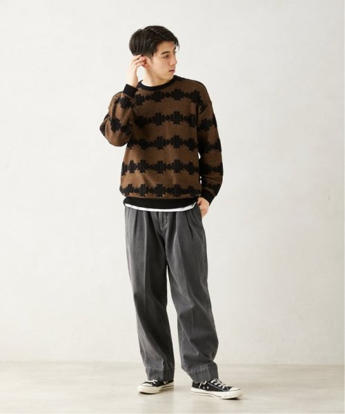 JOURNAL STANDARD relume Men's(ジャーナルスタンダード　レリューム　メンズ)/CALIFORNIA アモルファス ジャガードクルーネックニット/img12