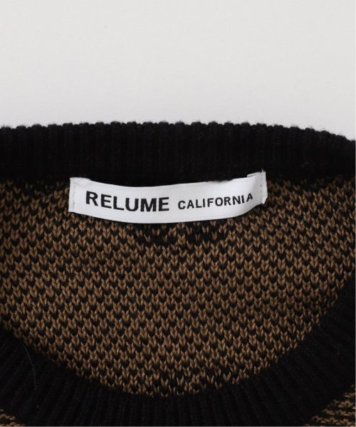 JOURNAL STANDARD relume Men's(ジャーナルスタンダード　レリューム　メンズ)/CALIFORNIA アモルファス ジャガードクルーネックニット/img63