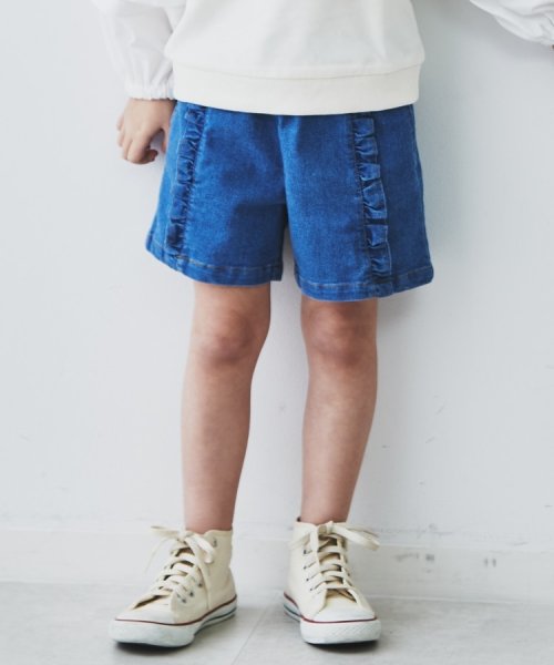 THE SHOP TK（KID）(ザ　ショップ　ティーケー（キッズ）)/【110－150】フリルキュロットパンツ/img03