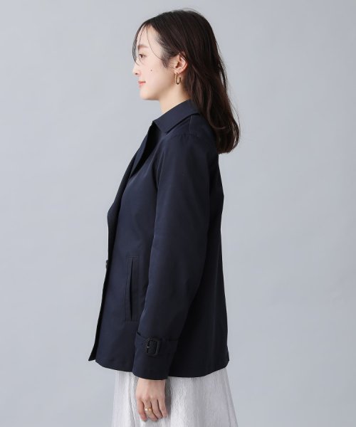 【人気急上昇！／撥水／UV】Aライン ショートトレンチコート UV 商品番号：153