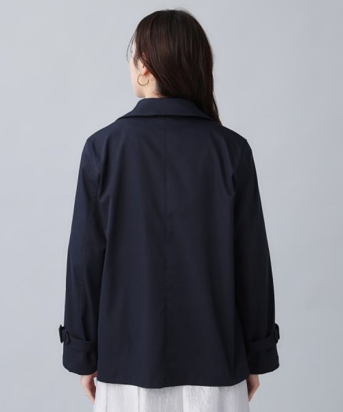 【人気急上昇！／撥水／UV】Aライン ショートトレンチコート UV 商品番号：153