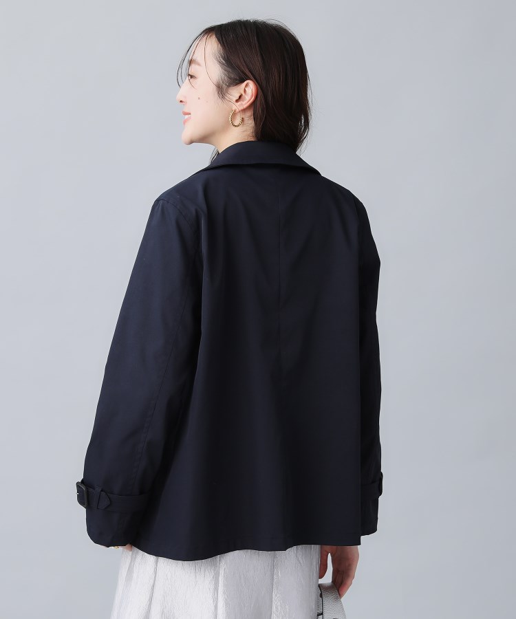 人気急上昇！／撥水／UV】Aライン ショートトレンチコート