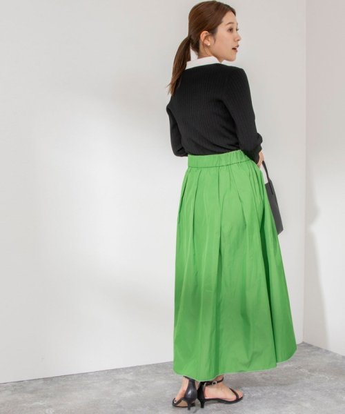 愛され ウォッシャブルリバーシブルタフタスカート 愛され ウォッシャブルリバーシブルタフタスカート OC1310320866(10010円)