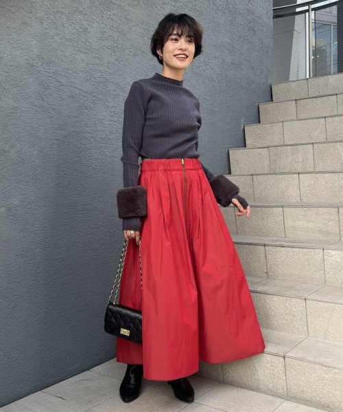 愛され ウォッシャブルリバーシブルタフタスカート 愛され ウォッシャブルリバーシブルタフタスカート OC1310320866(10010円)