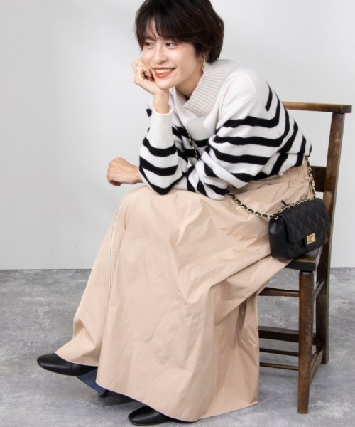 愛され ウォッシャブルリバーシブルタフタスカート 愛され ウォッシャブルリバーシブルタフタスカート OC1310320866(10010円)