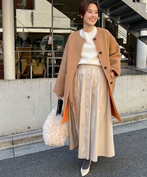 愛され ウォッシャブルリバーシブルタフタスカート 愛され ウォッシャブルリバーシブルタフタスカート OC1310320866(10010円)