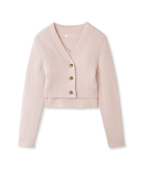 ラクーンアンサンブルニット 予めご了承ください