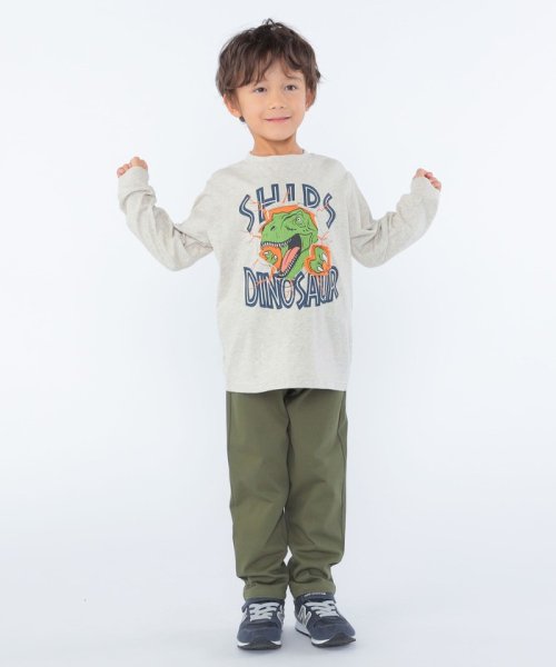 SHIPS KIDS(シップスキッズ)/SHIPS KIDS:100～130cm / 恐竜 プリント 長袖 TEE/img08