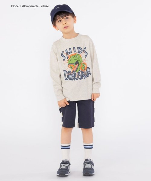 SHIPS KIDS(シップスキッズ)/SHIPS KIDS:100～130cm / 恐竜 プリント 長袖 TEE/img17