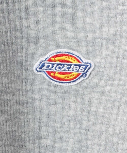 LAZAR(ラザル)/【Lazar】Dickies/ディッキーズ 別注 オーバーサイズ 裏起毛 ミニロゴワッペン ワンポイント刺繍 スウェット ジップアップパーカー/長袖 トップス /img02